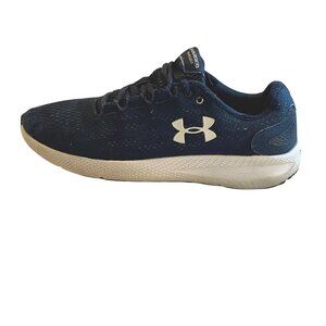 Under Armour Charged Pursuit 2 Womens Running Shoes Size 7.5 Navy Blue Mesh